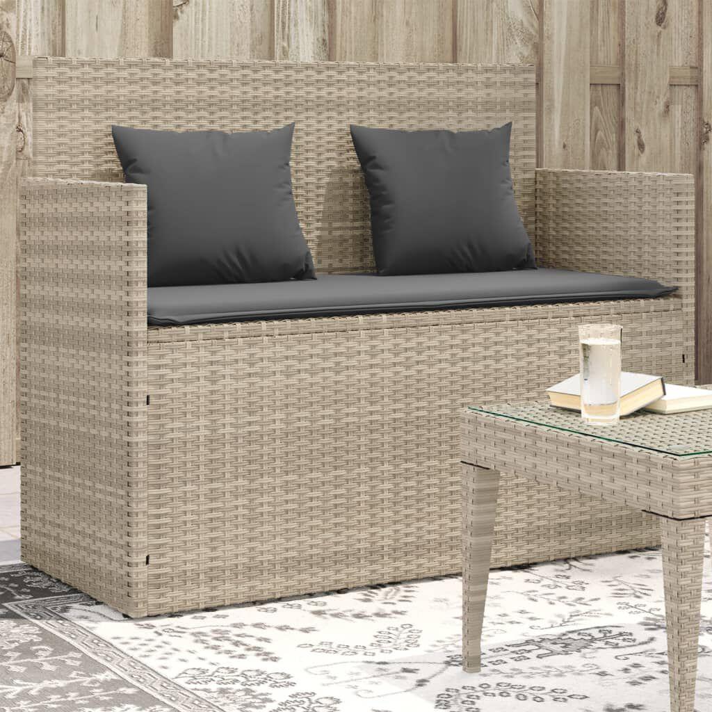 VidaXL, Gartenbank, 10-tlg. Garten-Lounge-Set mit Kissen
