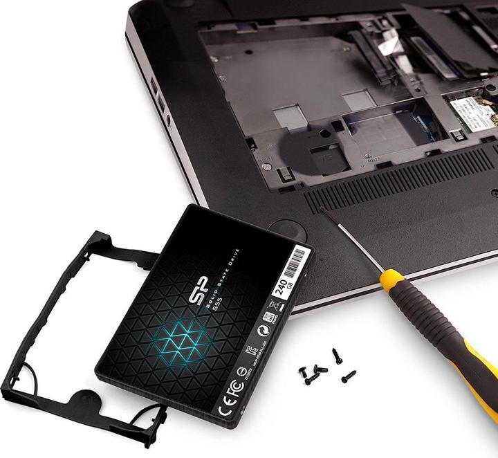 Productafbeelding Silicon Power Slanke S55 (240 GB, 2.5")