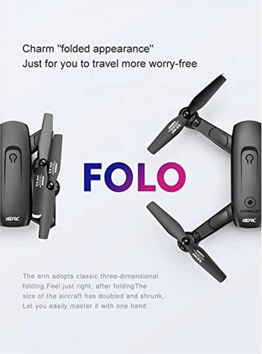 Produktbild Luxwallet Vollständige HD-Kamera-Drohne mit VR-Brille und Tragetasche, 30 km/h, 200 Meter Reichweite