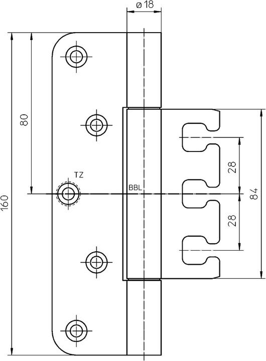 Produktbild Simonswerk Objektbänder VARIANT VX 7729/160 18-3