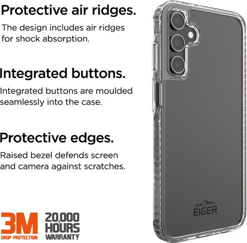 Produktbild Eiger Ice Grip Case (Samsung Galaxy A15 5G, Samsung Galaxy A15)
