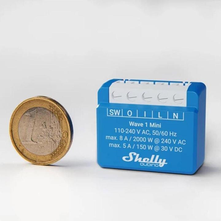 Produktbild Shelly Qubino Wave 1 Mini (Schaltaktor)