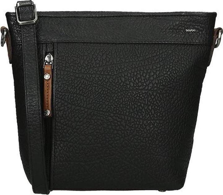 Produktbild Berba Medium Crossbodybag / Umhängetasche Damen - Leder - Chamonix - Schwarz