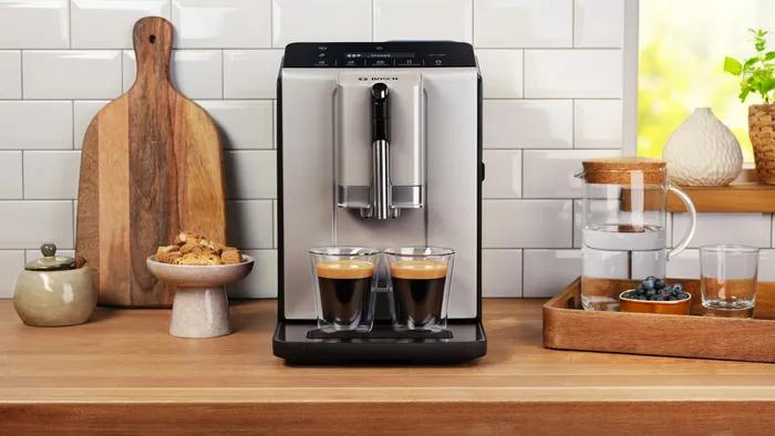 Immagine prodotto Bosch Hausgeräte 2 Espresso volautomaat VeroCafe Silk Silver TIE20301