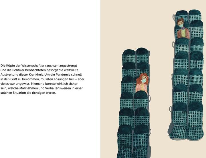 Image du produit Das kleine Virus Corona: Wie die Kinder geholfen haben es zu besiegen. (Allemand, Marie Franz, 2020)