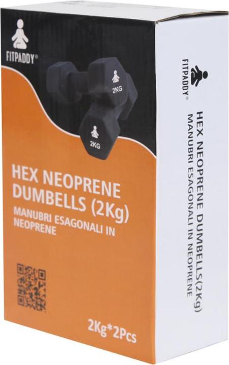 Actual product image Fitpaddy Premium Dumbbells 2Kg 2 (2 x 2 kg)