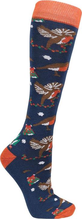 Produktbild Hy Fashion Ruby The Robin Socken weihnachtliches Design(3erPack) (3er Pack, 34 - 37)