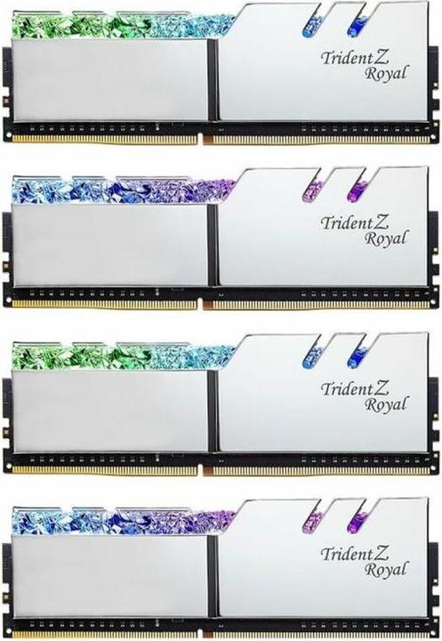 Produktbild G.Skill Trident Z Royal (4 x 32GB, 3200 MHz, DDR4-RAM, DIMM)