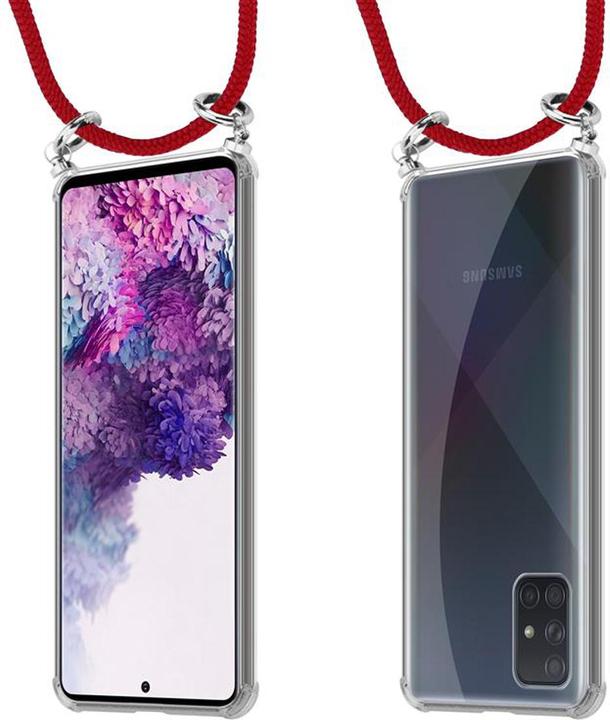 Produktbild Cadorabo TPU Handy Kette SILBER Cover