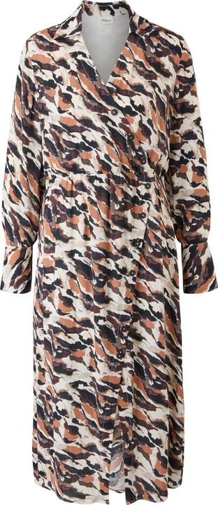 Image du produit s.Oliver Kleid Viskose-Kleid mit Knopfleiste (46)
