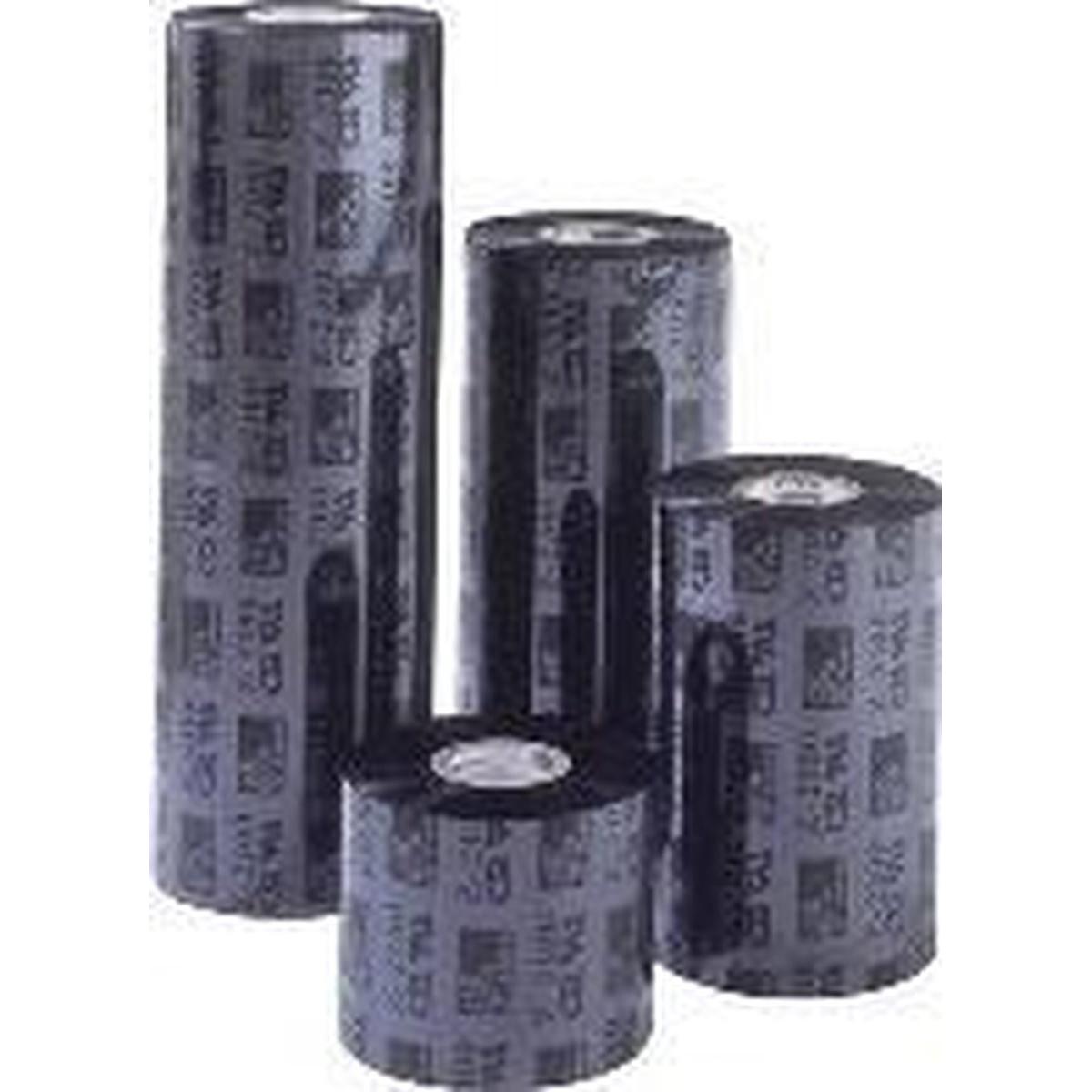 Zebra, Nastro di marcatura, ZipShip 4800, nastro a trasferimento termico, resina, 156 mm ZipShip 4800, nastro a trasferimento (15.60 cm, Nero)