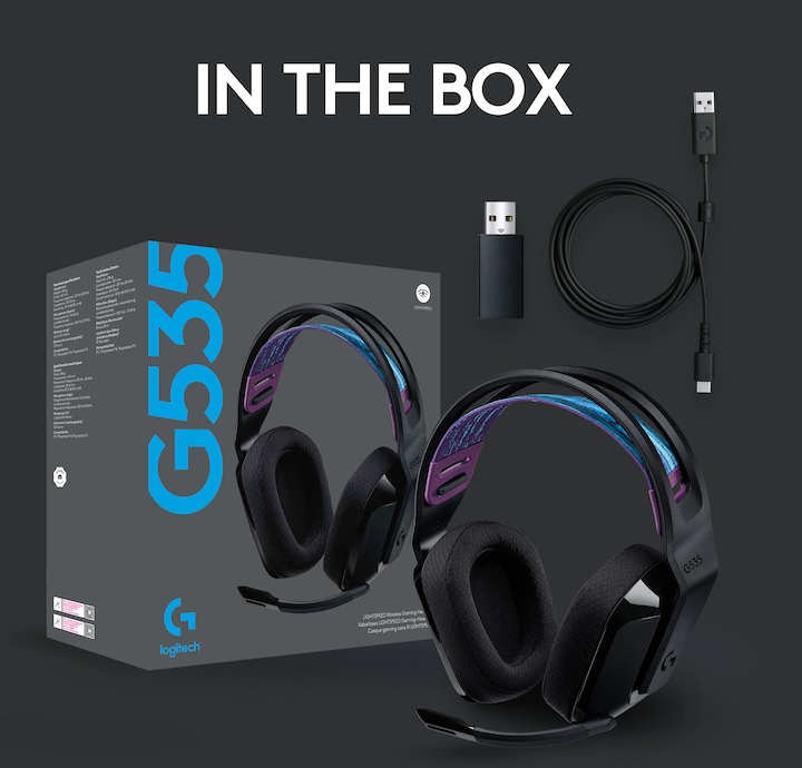 Actual product image Logitech G G535 LIGHTSPEED (Wireless)