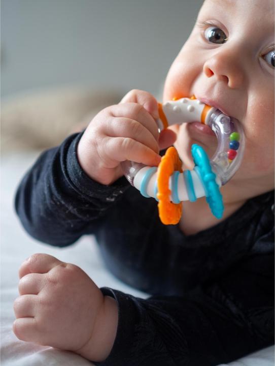 Actual product image Simba ABC Touch ring rattle