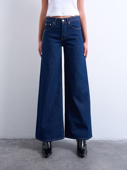 Actual product image Spokey Weiter Beinschnitt Mid Rise Jeans Weit geschnitten (28)