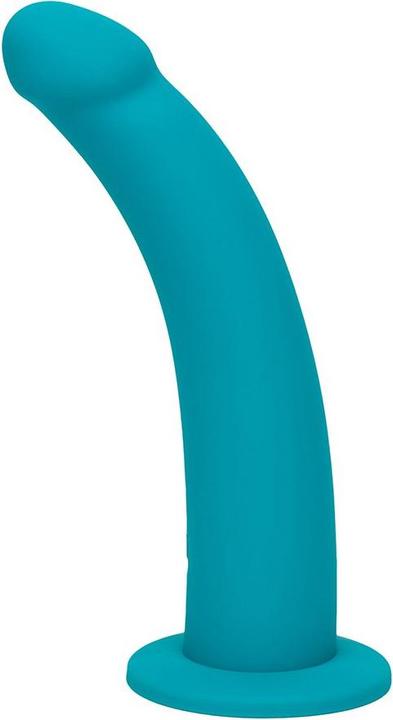 Lovehoney Curved Silicone Suction Cup Dildo 8 Inch, Türkis