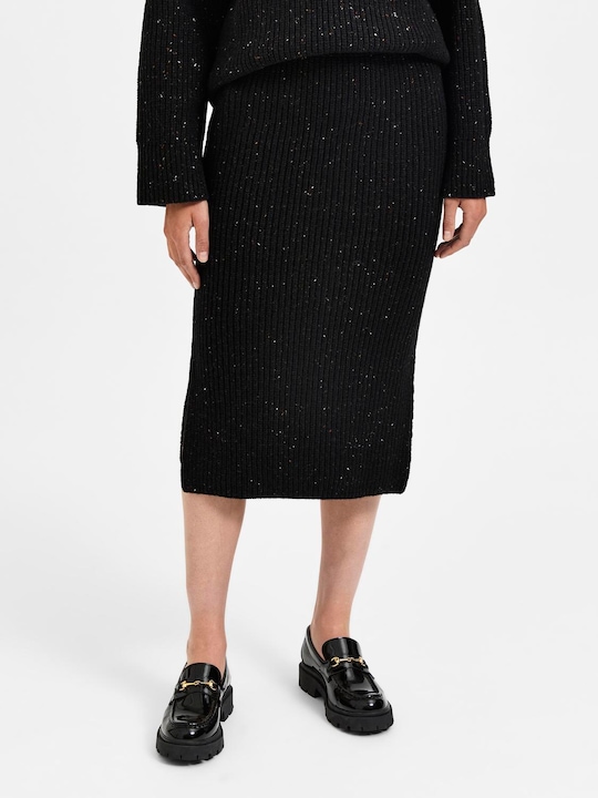 Actual product image Selected Femme Wool Midi Skirt (S)
