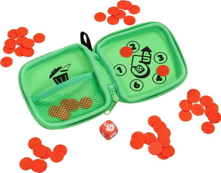 Actual product image Tomy Games 5 Up - Addictive Push Your Luck Dice Game - 2-4 Player Travel Games - Fun Family Games fo (2 - 4 Players)