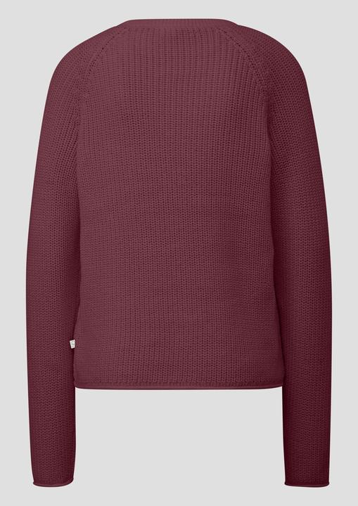 Produktbild S.Oliver Strickpullover Melierter Strickpullover mit Raglanärmeln (XL)
