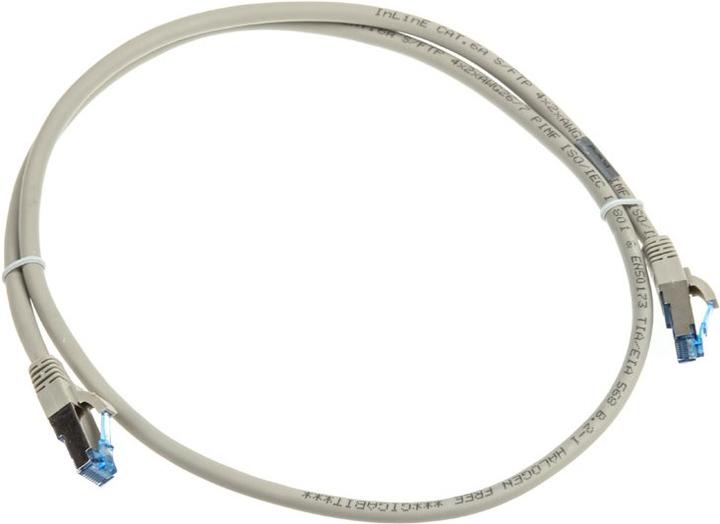 Produktbild InLine Patchkabel Cat.6A, S/FTP (PiMf), 500MHz (S/FTP, CAT6a, 1 m)