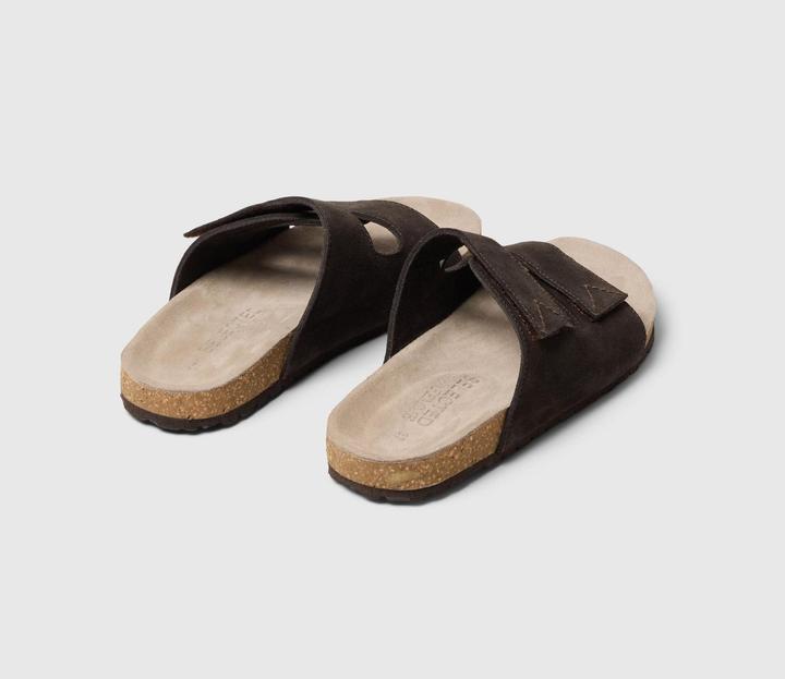 Actual product image Selected Femme Wildleder Pantolette (39)