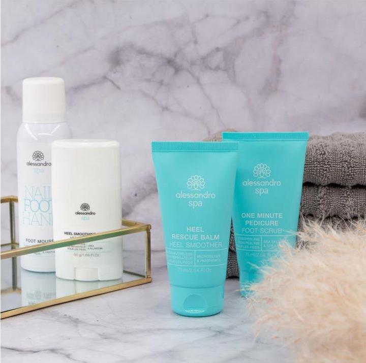 Produktbild Alessandro Spa - Foot One Minute Pedicure Foot Scrub (Fusscrème & Fussgel, 75 ml)