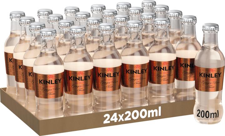 Actual product image Kinley ginger beer (24 x 20 cl)