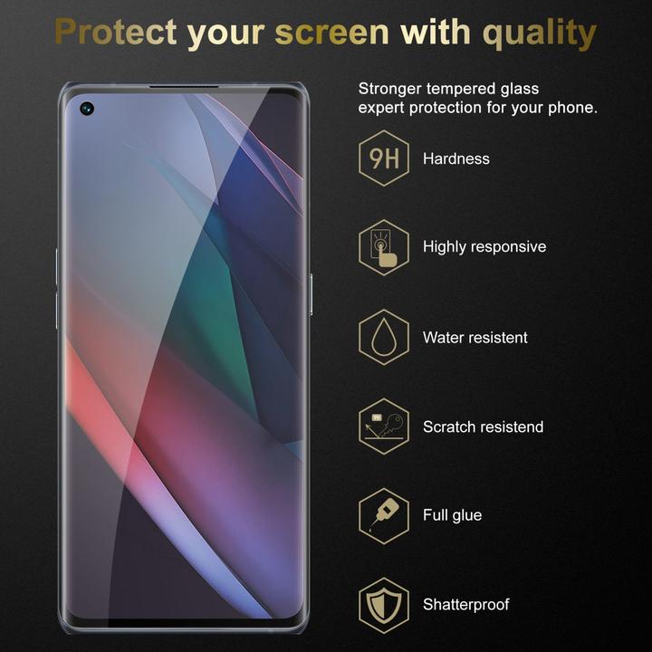 Immagine prodotto Cadorabo Vetro protettivo temperato (1 Pezzo/i, Oppo Find X3 Neo)