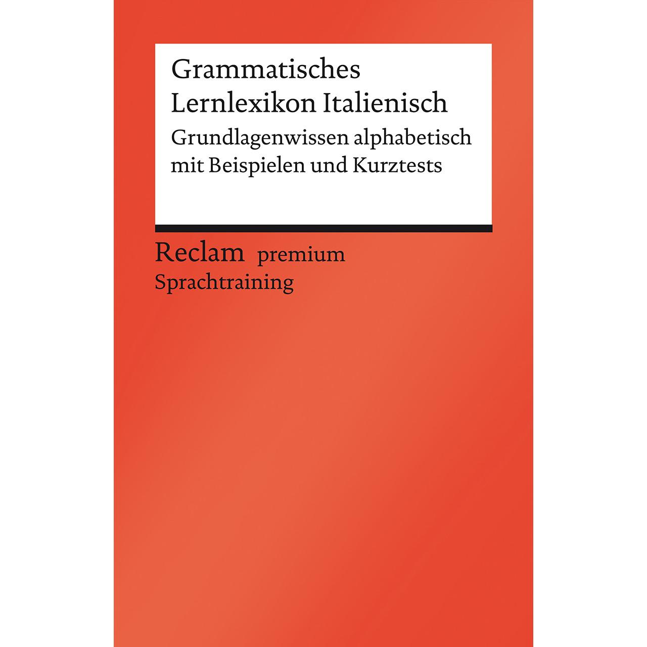 Thumbnail - Grammatisches Lernlexikon Italienisch, Schulbücher von Valerio Vial