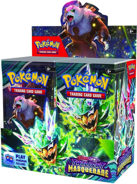 Produktbild Pokémon Twilight Masquerade (Englisch, Booster Pack)