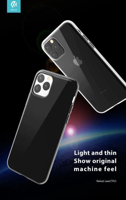 Produktbild Devia Naked case(TPU) iPhone 11 Pro Max clear (Apple iPhone 11 Pro Max)