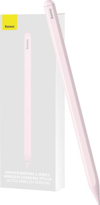Baseus Wireless Charging Pen for PhoneTablet Smooth Writing Pink
