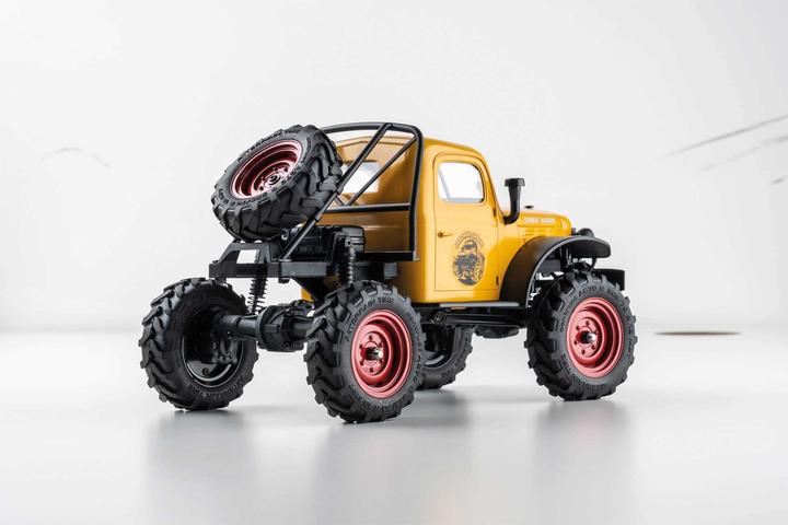 Produktbild FMS FCX24 Power Wagon Mud-Racer 1:24 gelb - RTR 2.4GHz (RTR Ready-to-Run)