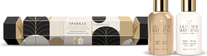 Grace Cole Geschenk Mini Körperpflege Set Birne Nektarine Blume 2 Stück (Körperpflegeset)