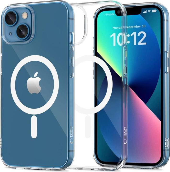 Productafbeelding Tech-Protect FlexAir MagSafe hoesje voor de iPhone 13 Mini - Przezroczyste (Apple iPhone 13 mini)