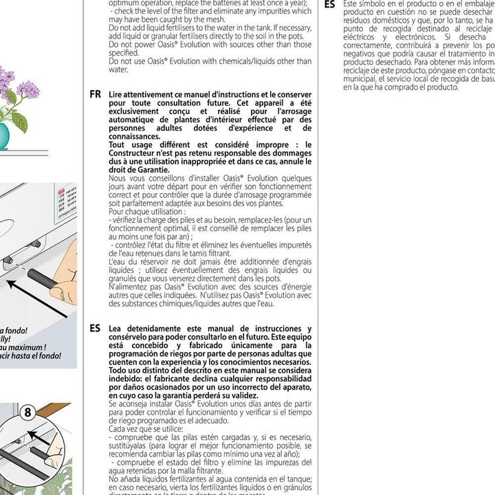 Actual product image Claber Oasis Evolution (Drip irrigation set, Irrigation computer)
