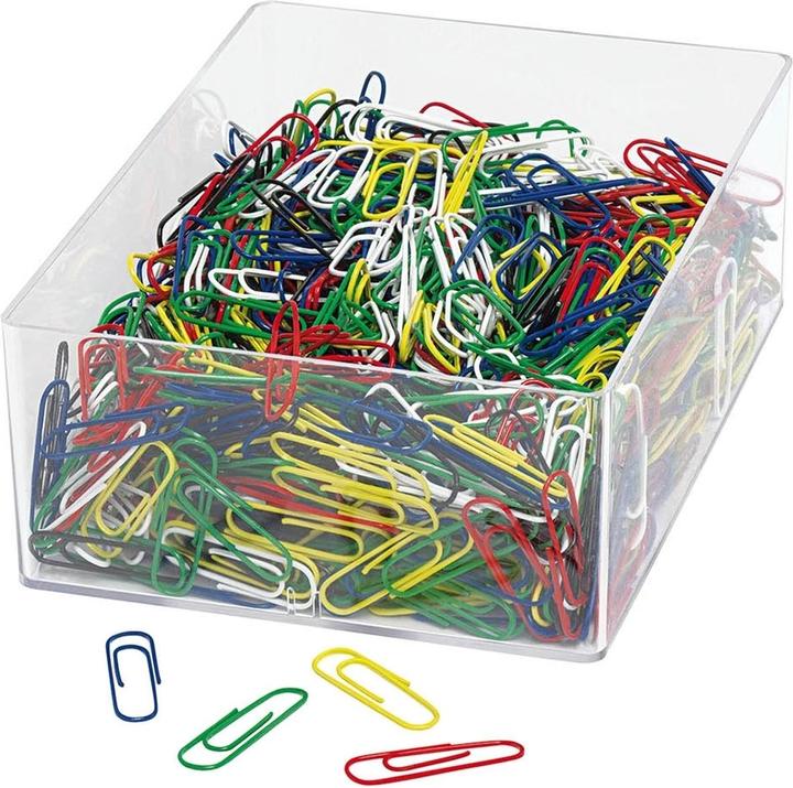 Immagine prodotto Wedo Graffette, plastificate, 27 mm colori assortiti, in metallo (1 x)