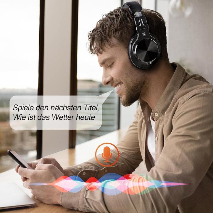 Produktbild OneOdio Kabellose Over-Ear Kopfhörer A70 mit HiFi-Stereo Sound (NC, 72 h, Kabelgebunden, Kabellos)