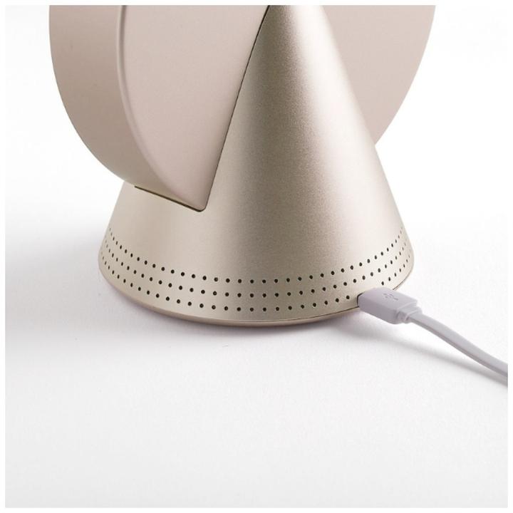 Productafbeelding Lexon Alarm clock Conic Clock gold