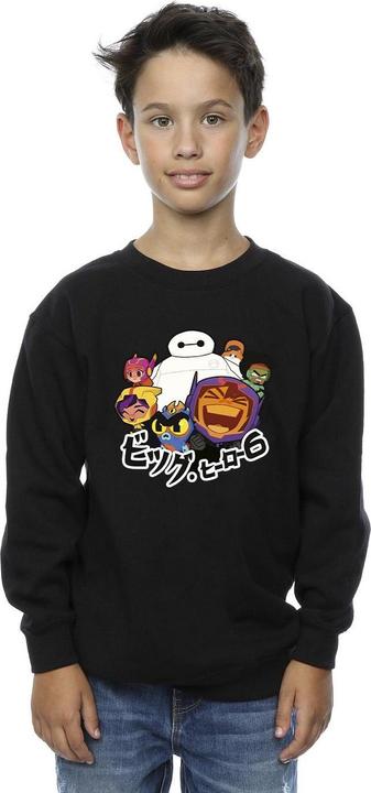 Produktbild Disney Big Hero 6 Baymax Group Manga Sweatshirt Jungen (104)