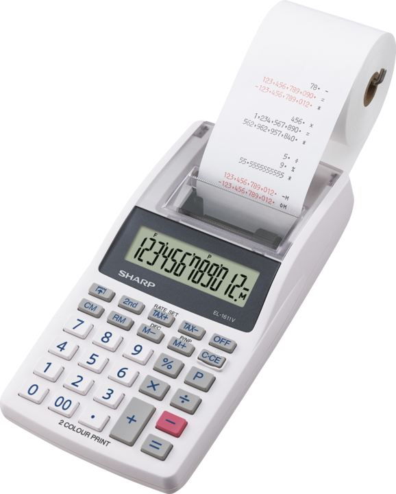Immagine prodotto Sharp EL-1611V (Corrente elettrica, Batterie)