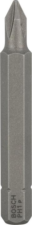 Produktbild Bosch Professional Zubehör Schrauberbit Extra-Hart PH 1, 51 mm, 3er-Pack (Kreuz Phillips PH)