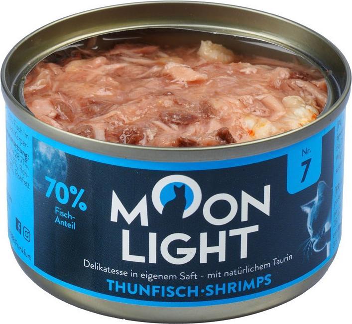Immagine prodotto Moonlight Dinner Nr 7 Tuna and shrimps - wet cat food - 80g (Adulto, 80 g)