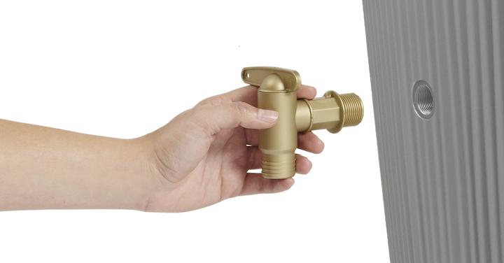 Image du produit Graf Réservoir d'eau de pluie " VASO 2 en 1 " gris zinc - 220 l avec bac à plantes (220 l)