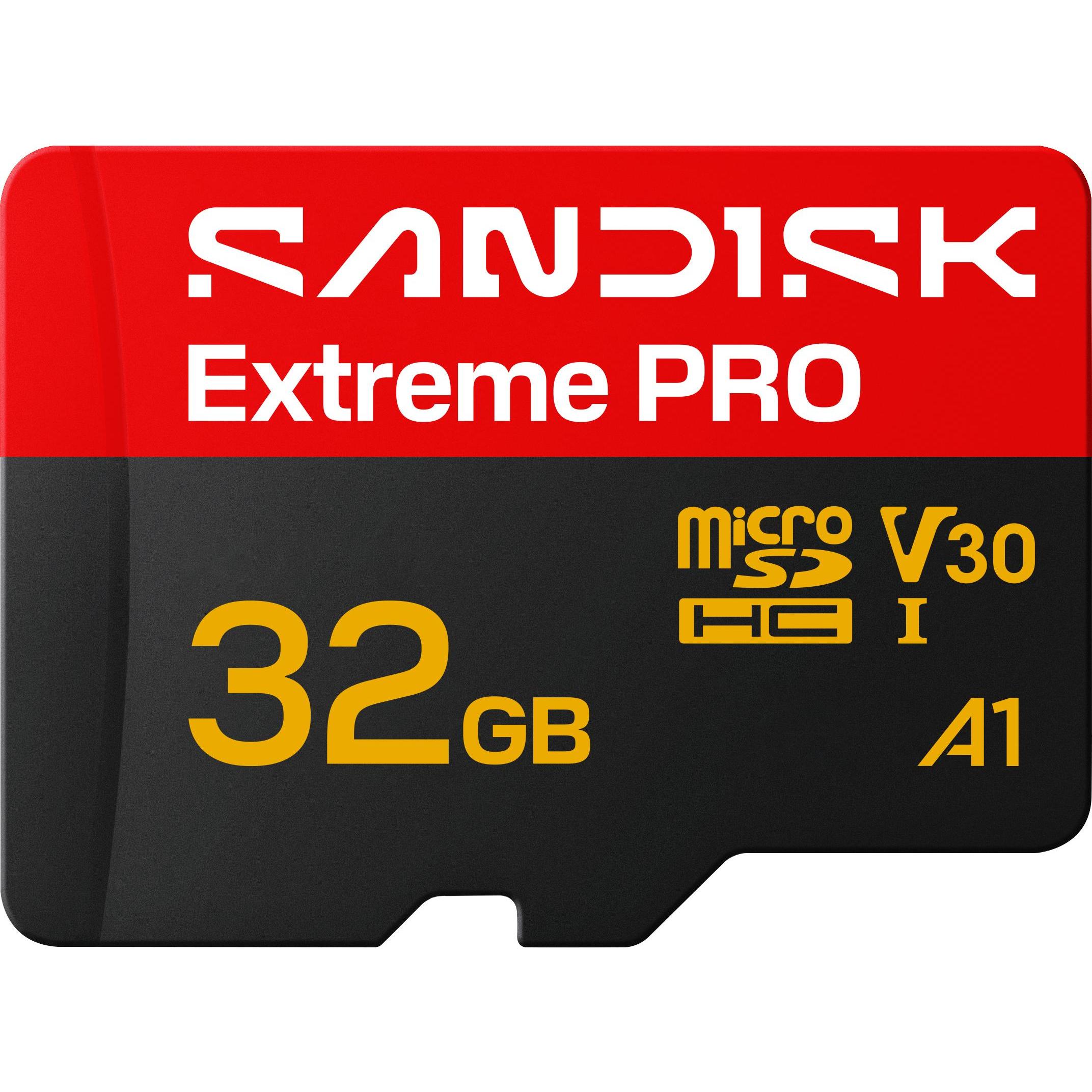 Sandisk Extreme Pro Microsdhc 32Gb (32 Gb, Microsdhc, U3, Uhs-I), Scheda Di Memoria