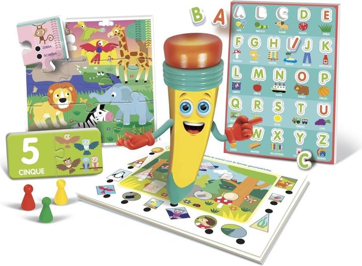 Actual product image Clementoni Der sprechende Stift 60 Spiele (German)