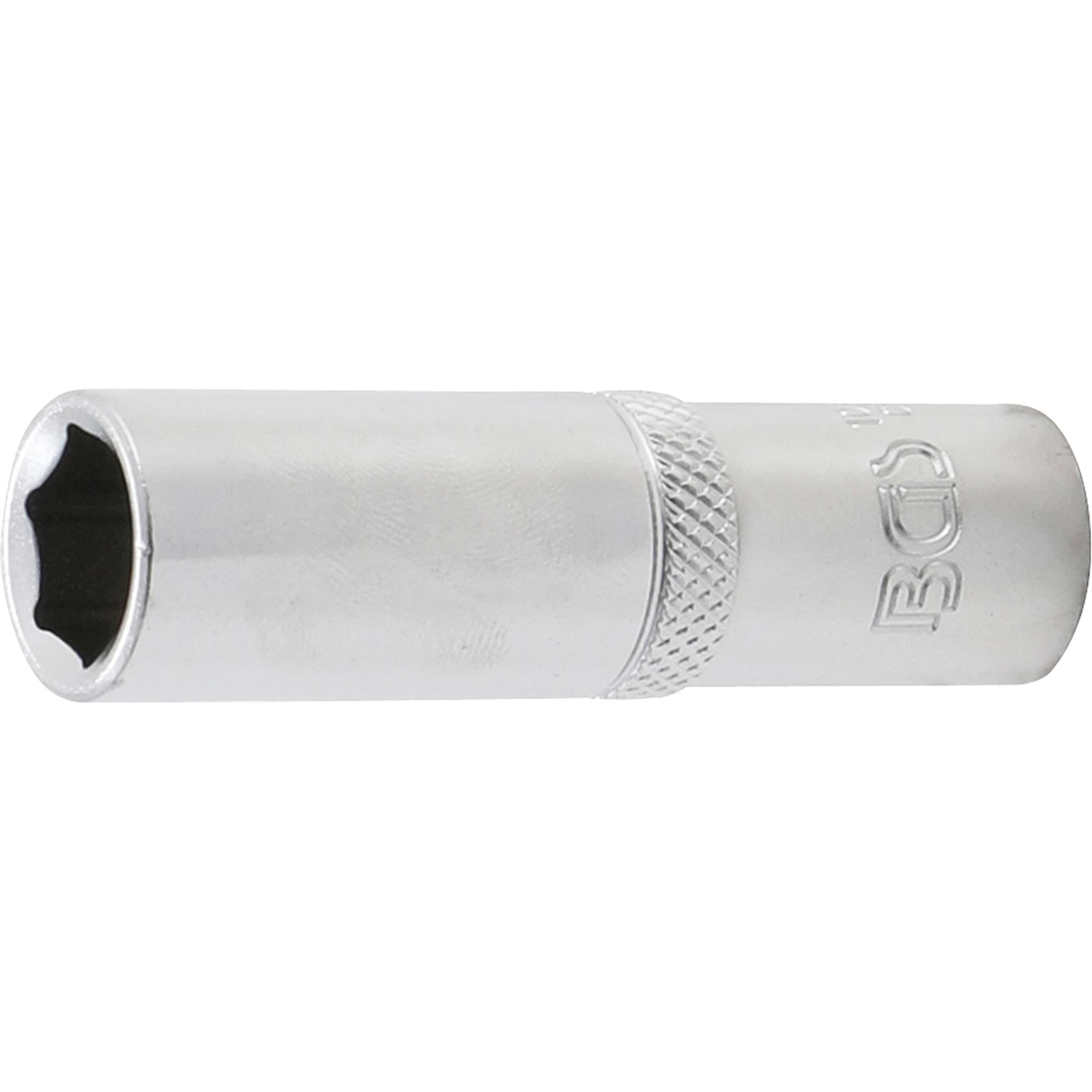 BGS, Steckschlüssel + Stecknuss, Steckschlüssel-Einsatz Sechskant, tief Antrieb Innenvierkant 10 mm (3/8") SW 12 mm (12 ...