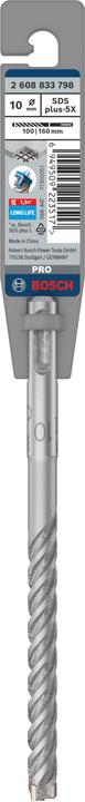 Produktbild Bosch Zubehör PRO SDS plus-5X Hammerbohrer, 10 x 100 x 160 mm (10 mm)