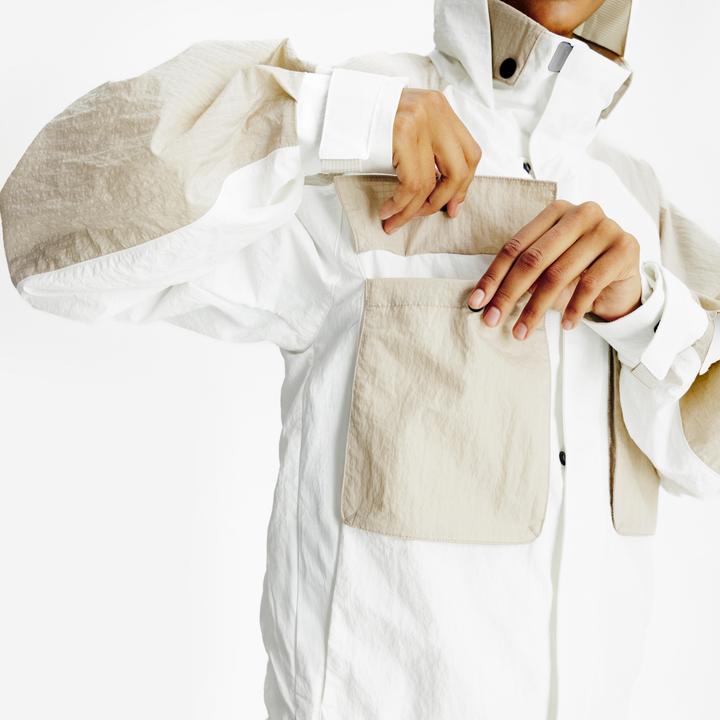 Actual product image Decathlon Jacket ladies cropped polyamide (XL)