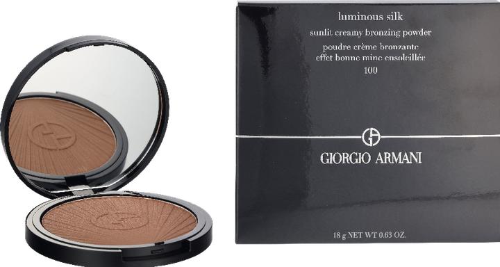 Giorgio Armani Bronzer Luminous Silk Glow (100 Sunkissed Sand) (Chameau, Contour, 18 g)