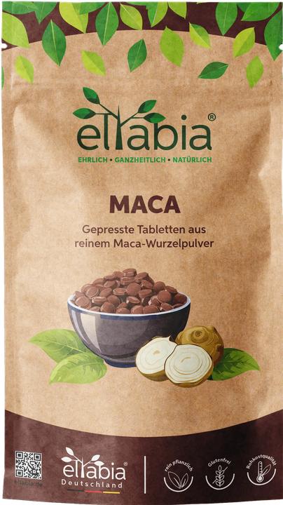 Image du produit Eltabia Maca en comprimés du Pérou | Qualité crudité premium (Cachets)